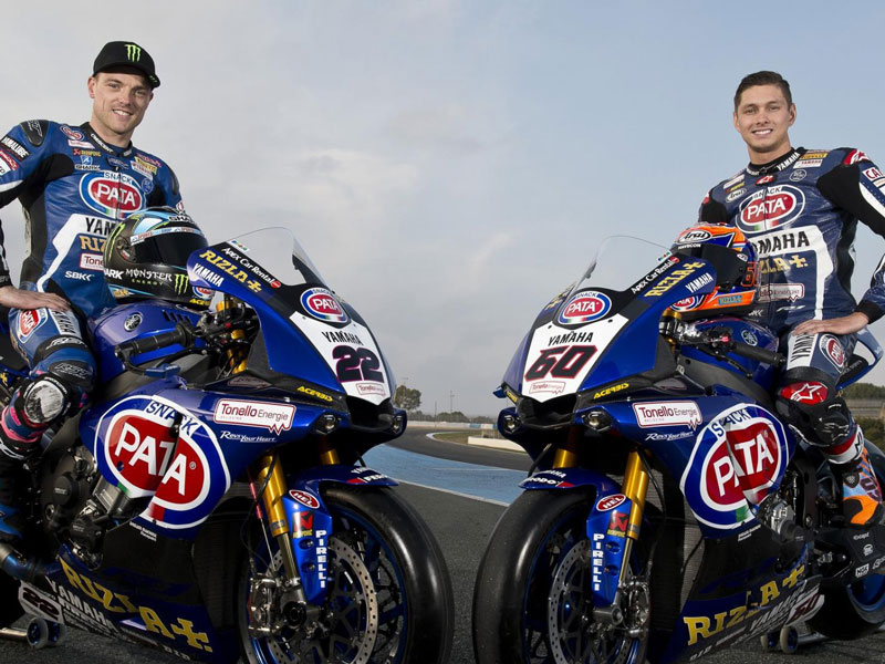 Il duro lavoro del Team Pata Yamaha ripagato in gara 1 a Jerez